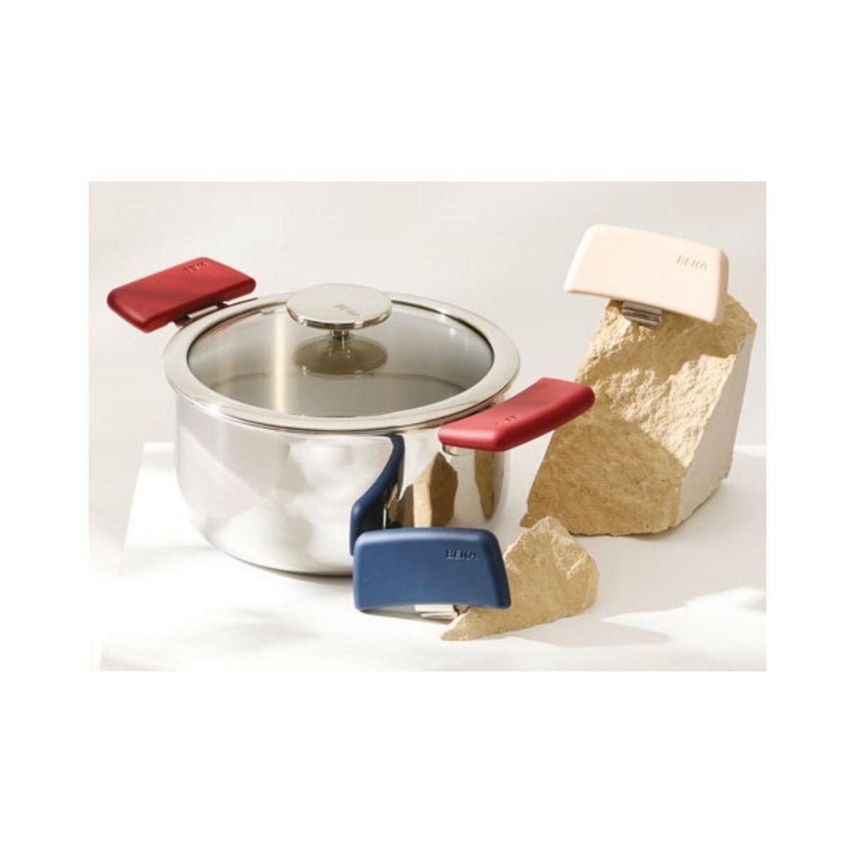 Beka Lot 2 anses amovibles bleu - 140683