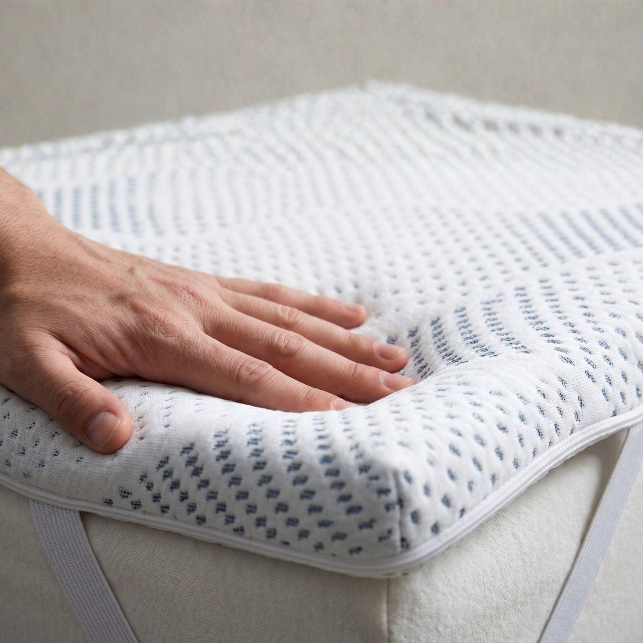 Voir la diapositive 6 : BELLECOUR Bellecour literie | surmatelas viscotouch | mémoire de forme avec gel thermorégulateur