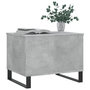 Voir la diapositive 4 : VIDAXL Table basse Gris beton 60x44,5x45 cm Bois d'ingenierie