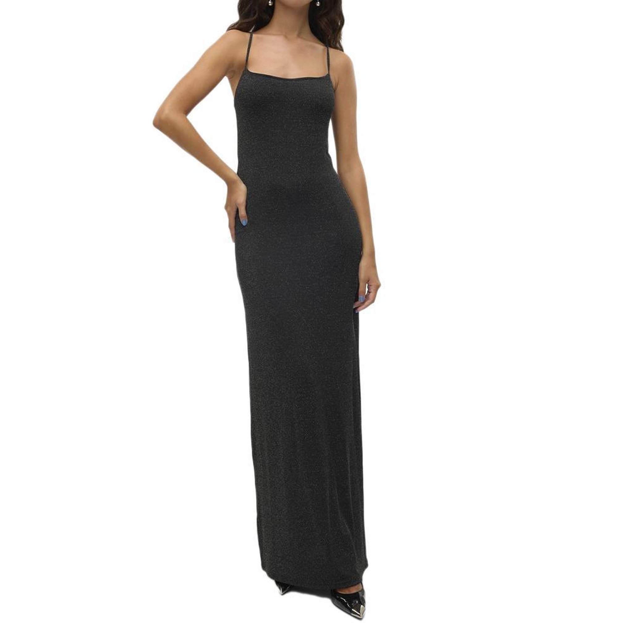 Vero Moda Robe Moulante /Argenté Femme Vero Moda Kanva Ankle. Coloris disponibles : Noir