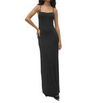 Vero Moda Robe Moulante /Argenté Femme Vero Moda Kanva Ankle. Coloris disponibles : Noir