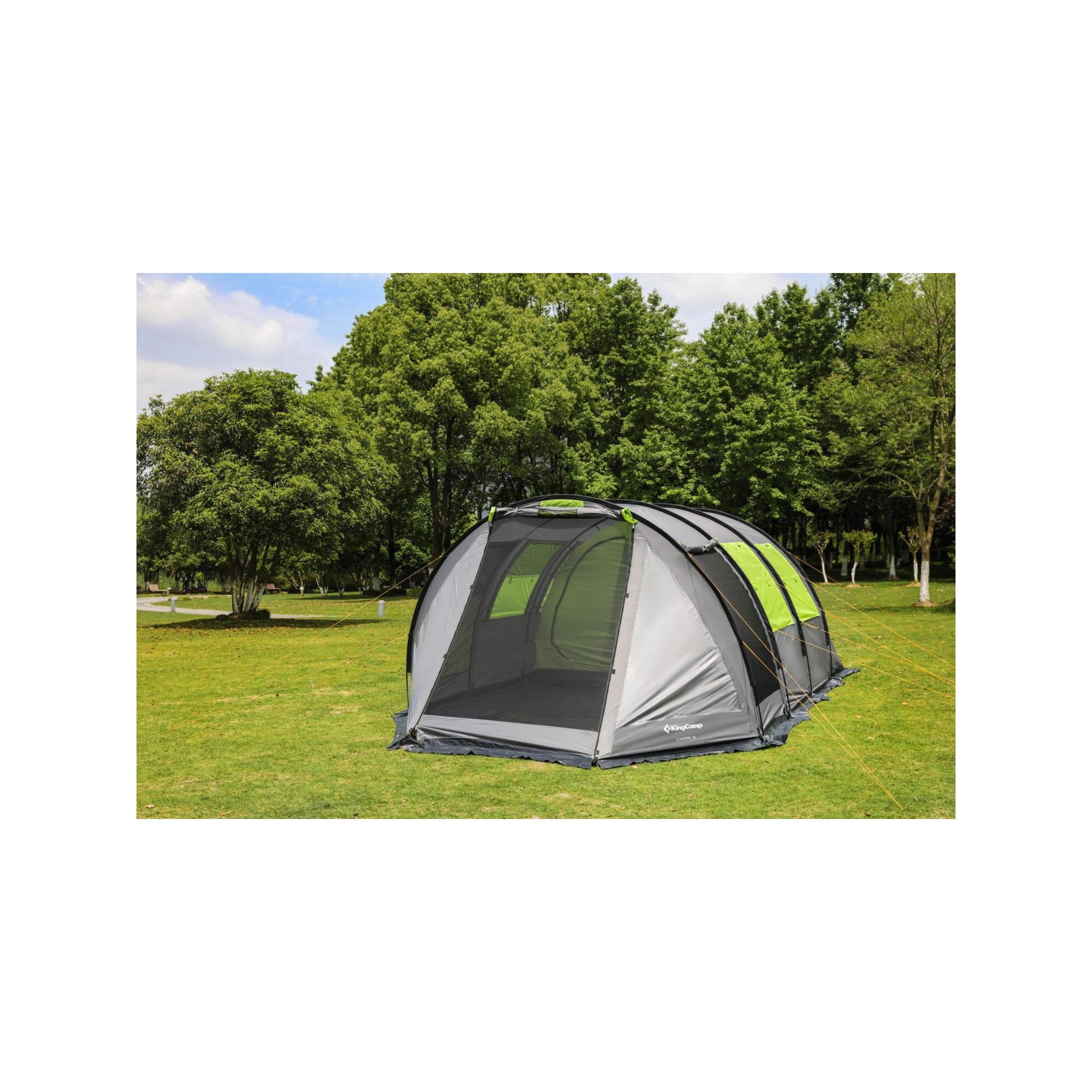 Voir la diapositive 3 : KINGCAMP Tente de camping familiale 4 places capri - kingcamp - dimension : 570 x 320 x 200 cm