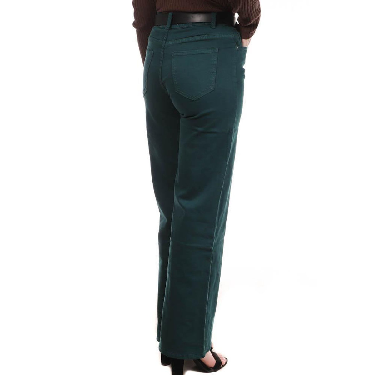 MONDAY PREMIUM Jeans Droit Vert femme My Tinas 130