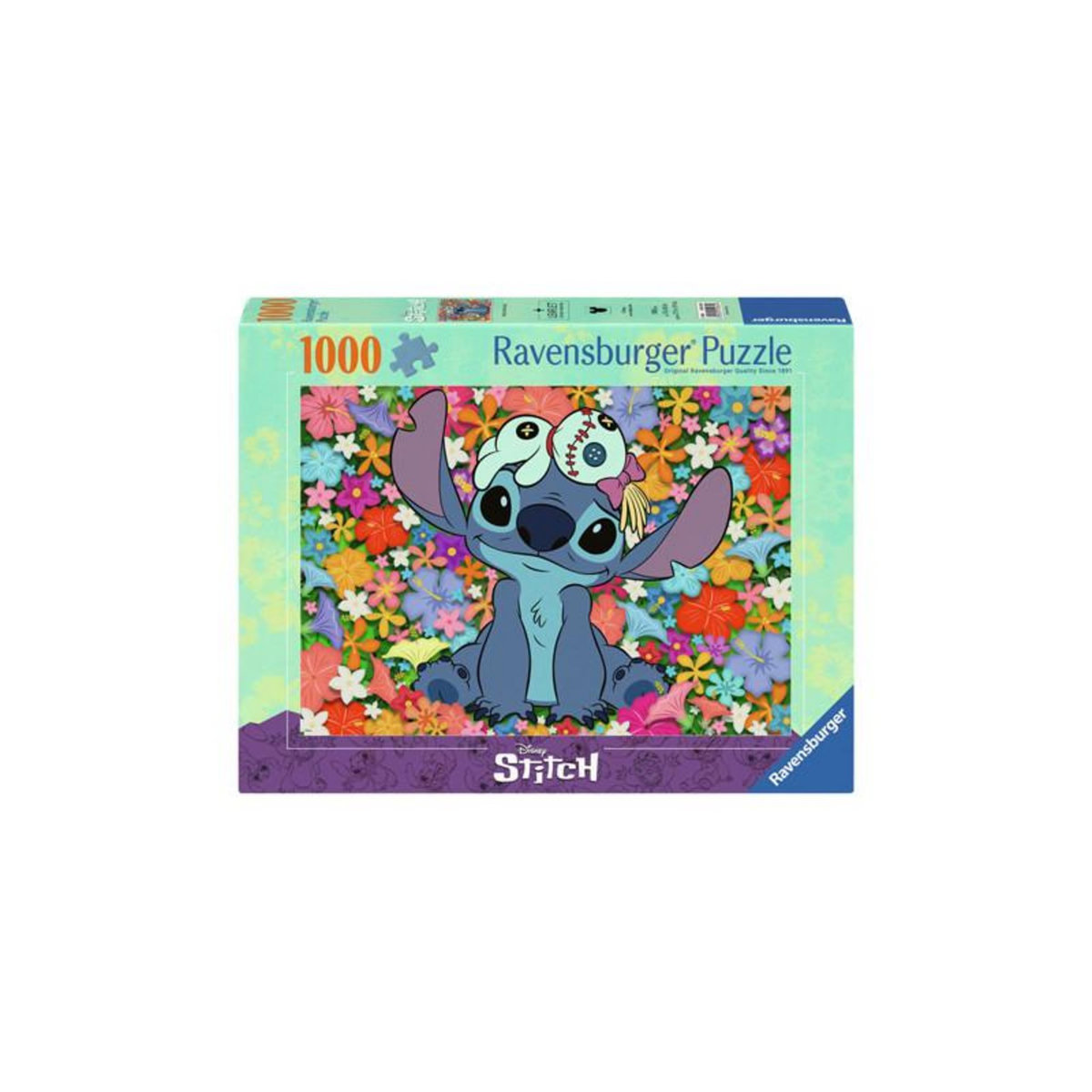 RAVENSBURGER Ravensburger - Jigsaw puzzle Disney Stitch, 1000 pcs. 120012641