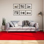 Voir la diapositive 1 : VIDAXL Tapis HUARTE a poils courts doux et lavable rouge 160x230 cm