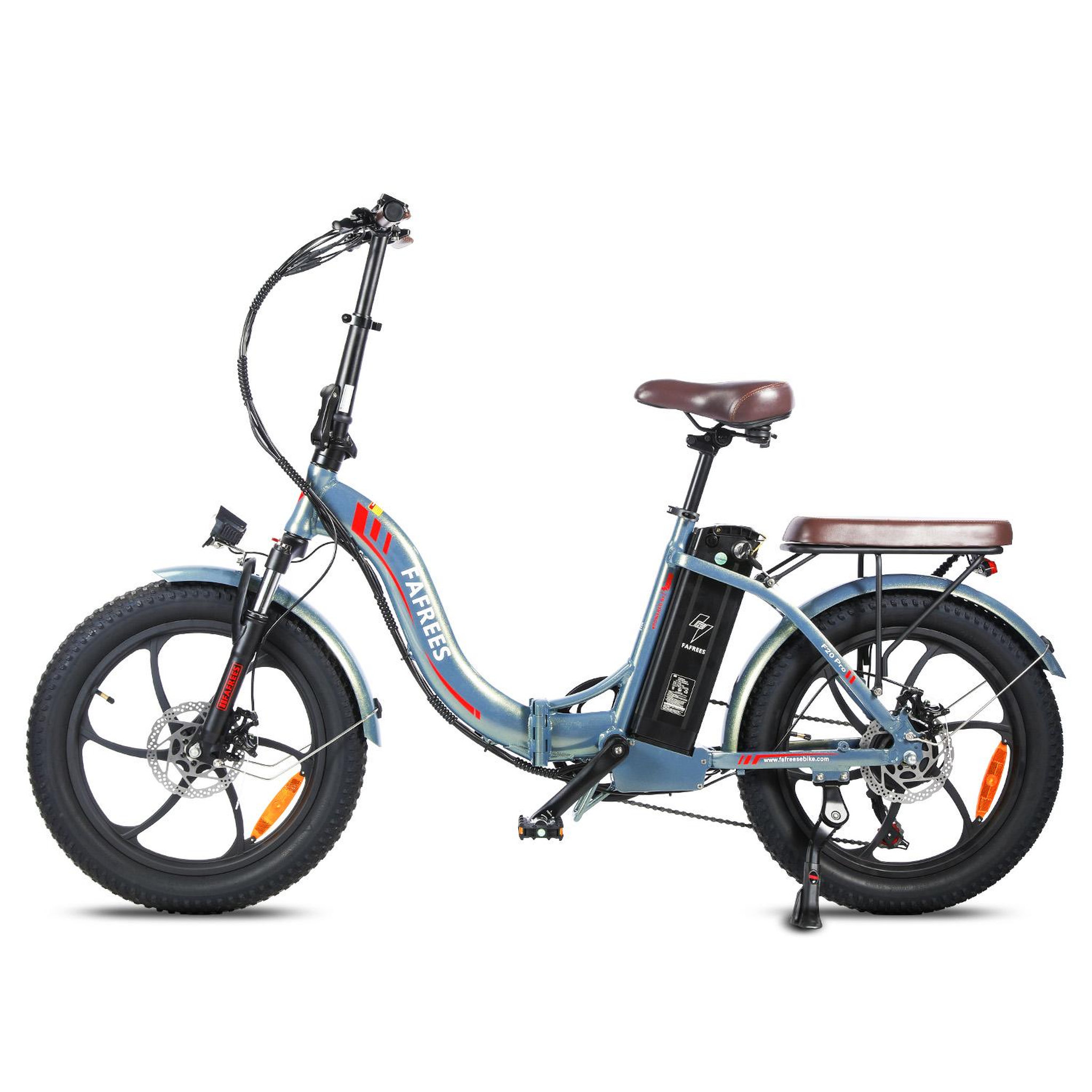 Voir la diapositive 1 : FAFREES Vélo électrique à gros pneus fafrees f20 pro