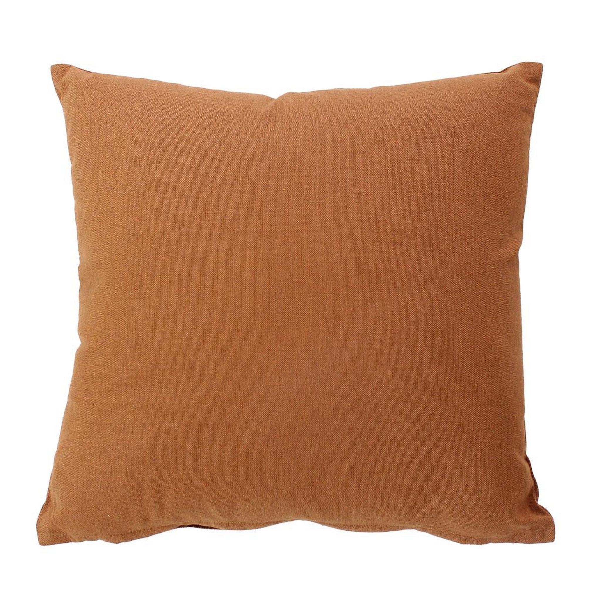 ENJOY HOME Coussin déco uni  cambria  40x40cm marron