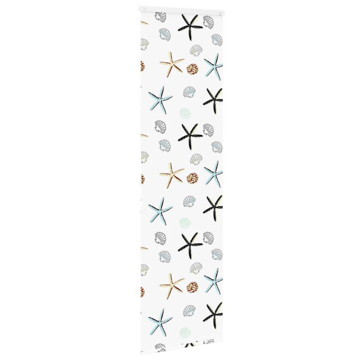 VIDAXL Store enrouleur de douche avec cassette largeur du tissu 66 cm