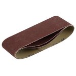 KREATOR Lot de 3 bandes de ponçage - grain 40 - 75 x 533 mm