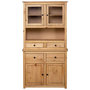 Voir la diapositive 3 : VIDAXL Buffet haut 93x40,5x180 cm Pin Gamme Panama