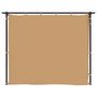 Voir la diapositive 4 : VIDAXL Tonnelle avec rideaux 3x3 m Taupe Acier