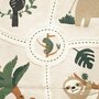 Voir la diapositive 3 : Atmosphera Kids Tapis Enfant  Carte Jungle  100x150cm Multicolore