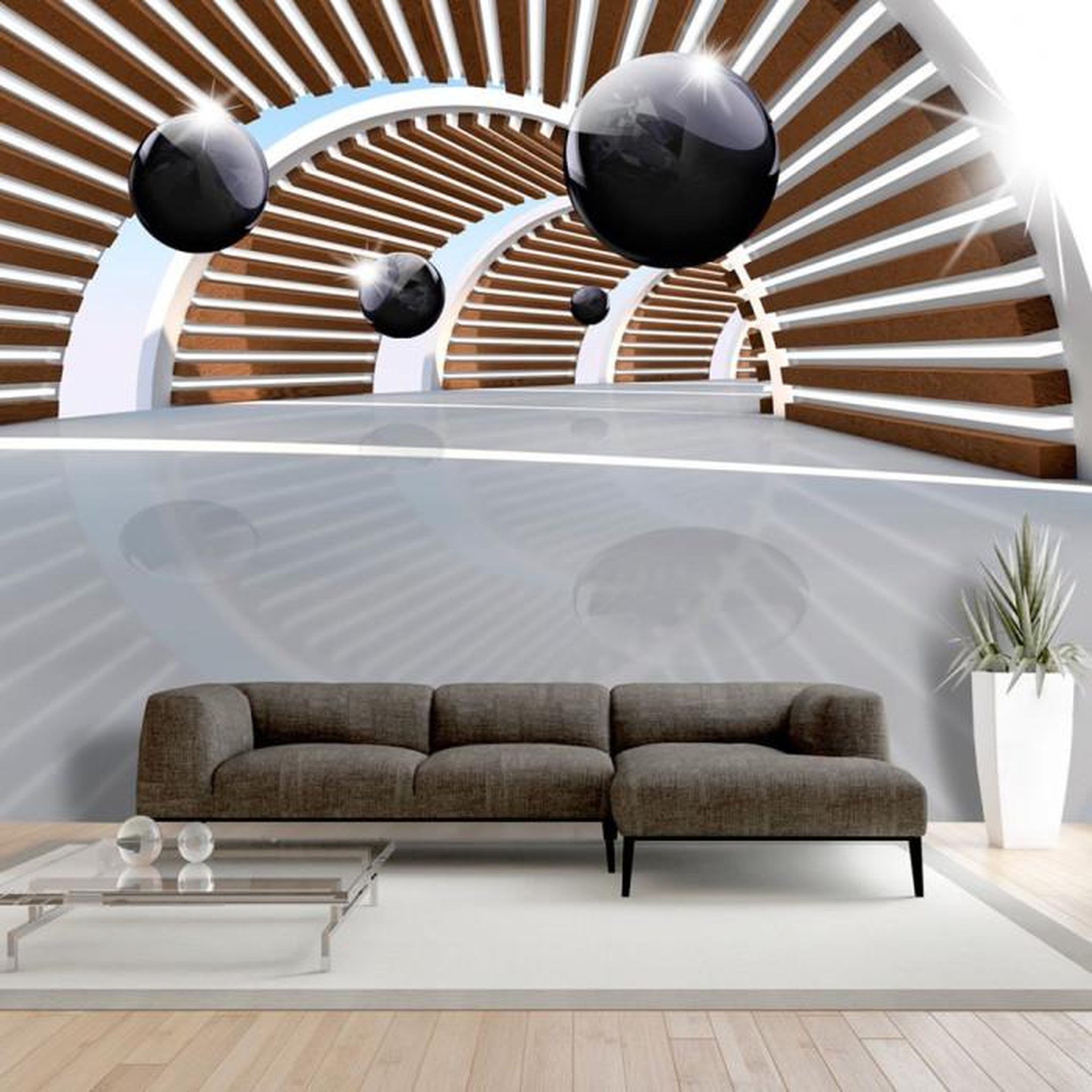 Paris Prix Papier Peint  Sky Tunnel. Coloris disponibles : Multicolore