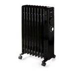 Domo Radiateur a bain d'huile - 2000 W - DOMO - DO7327R - 42,5 x 28 x 64 cm - Noir