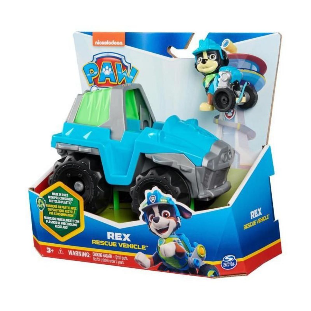 Spin Master VEHICULE + FIGURINE REX La Pat' Patrouille