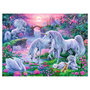 Voir la diapositive 2 : RAVENSBURGER Puzzle 150p Licornes Au Coucher de Soleil