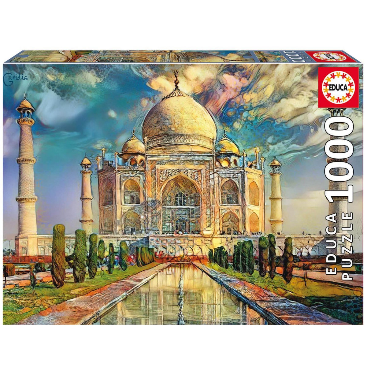 EDUCA TAJ MAHAL - Puzzle de 1000 pieces