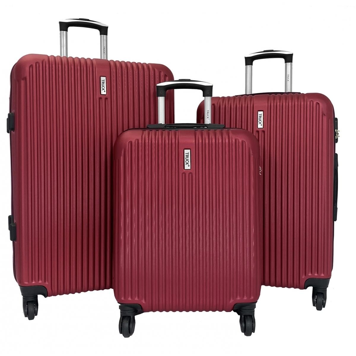 TRUCK Lot 3 valises rigides dont 1 valise cabine