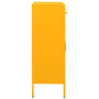 Voir la diapositive 4 : VIDAXL Armoire de rangement Jaune moutarde 80x35x101,5 cm Acier