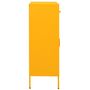 Voir la diapositive 4 : VIDAXL Armoire de rangement Jaune moutarde 80x35x101,5 cm Acier