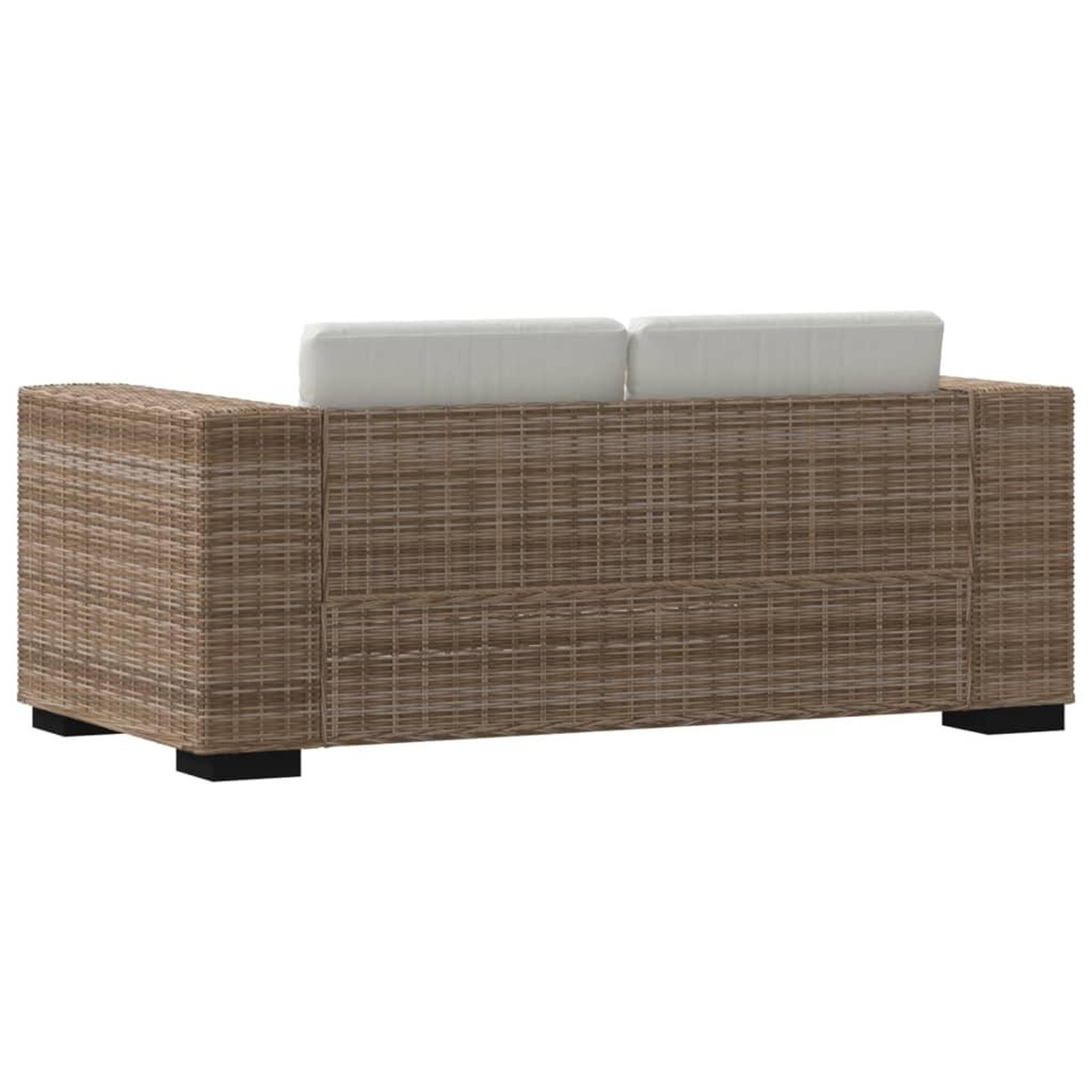 Voir la diapositive 5 : VIDAXL Ensemble de canape 2 places 7 pieces Rotin veritable