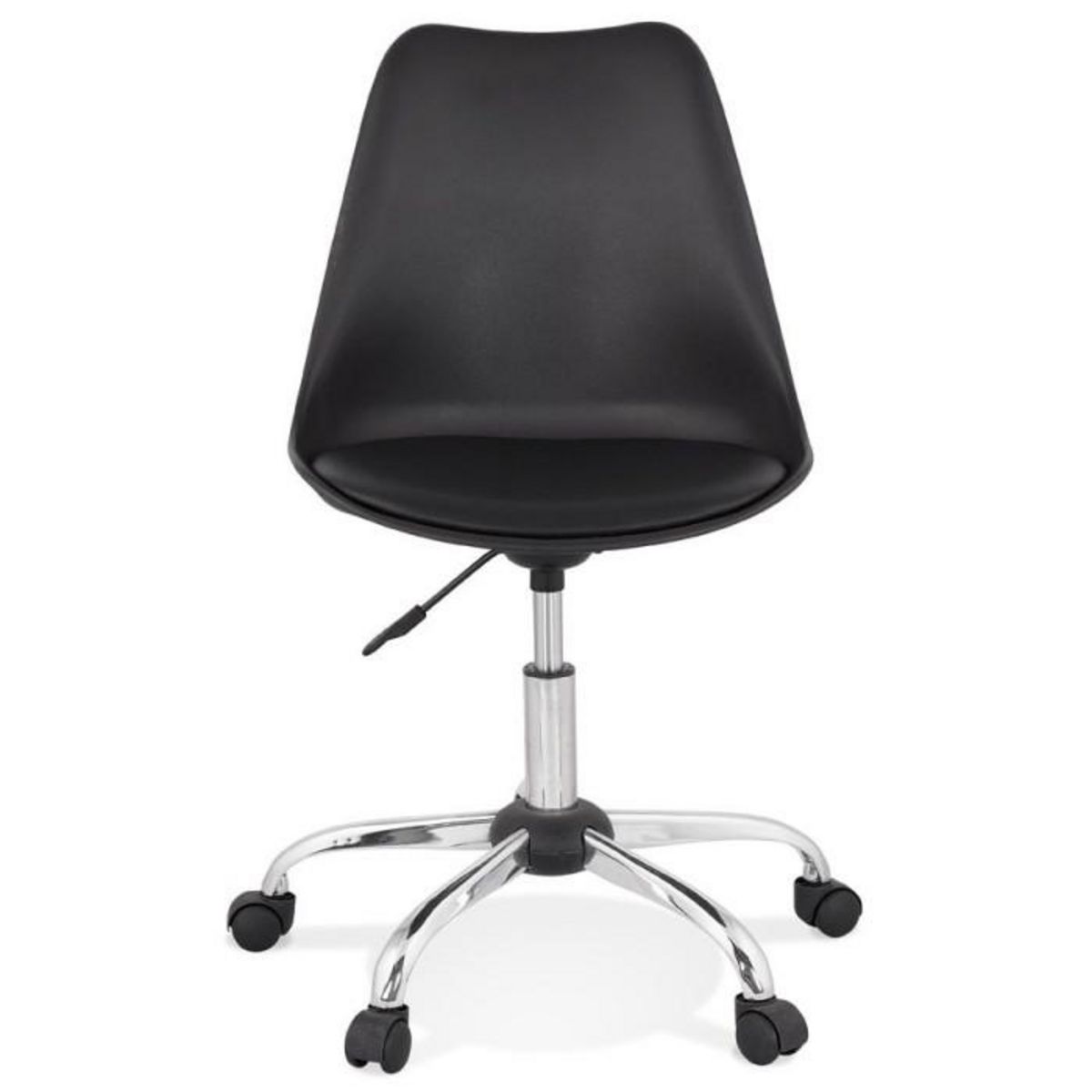 Paris Prix Chaise de Bureau Design  Amidon  81cm Noir