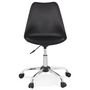 Voir la diapositive 2 : Paris Prix Chaise de Bureau Design  Amidon  81cm Noir