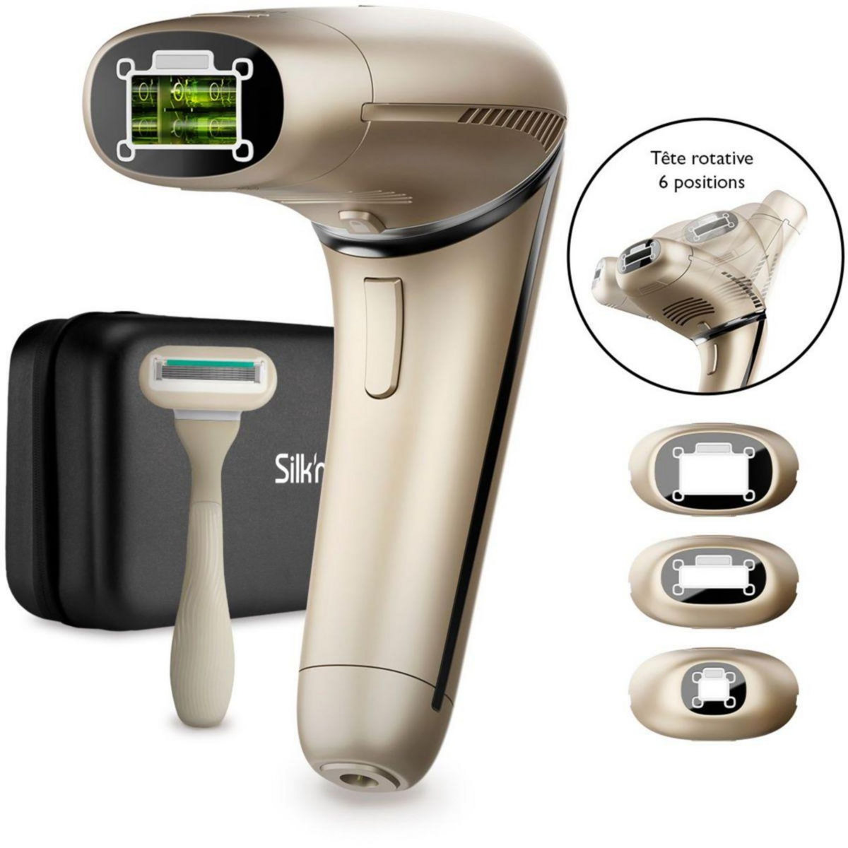 SILK'N Epilateur lumière pulsée 7 gold