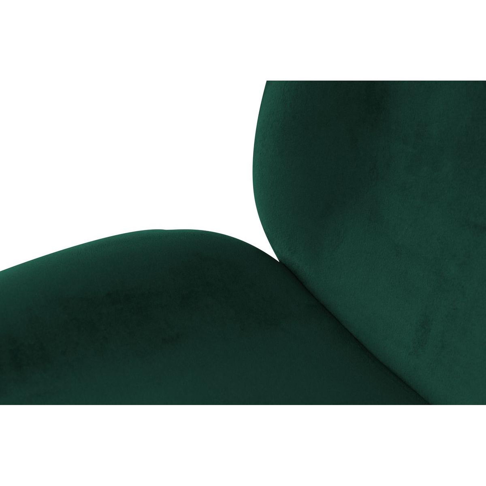 Voir la diapositive 4 : Paris Prix Lot de 2 chaises design  charlize  90cm vert & or