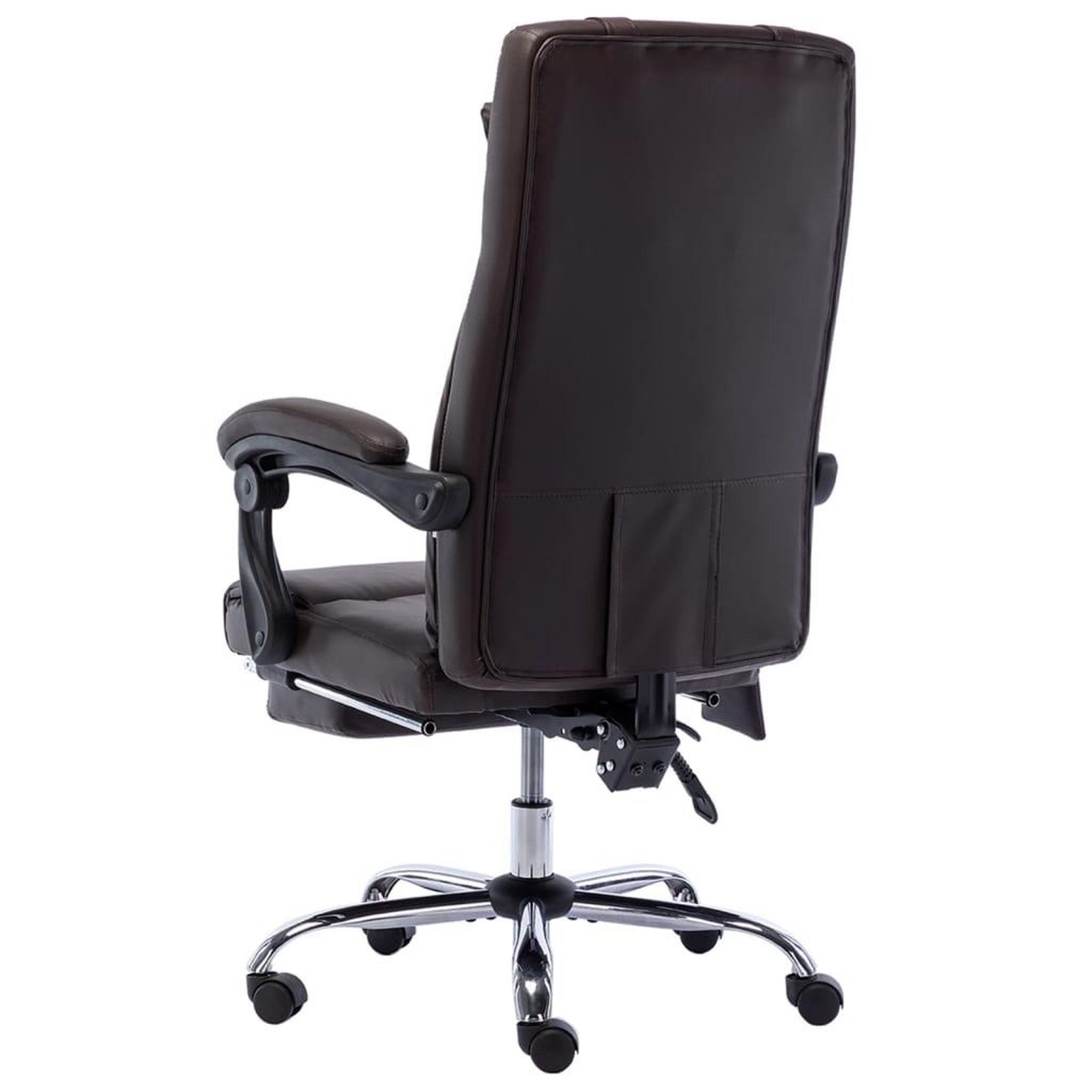Voir la diapositive 4 : VIDAXL Chaise de bureau de massage Marron Similicuir