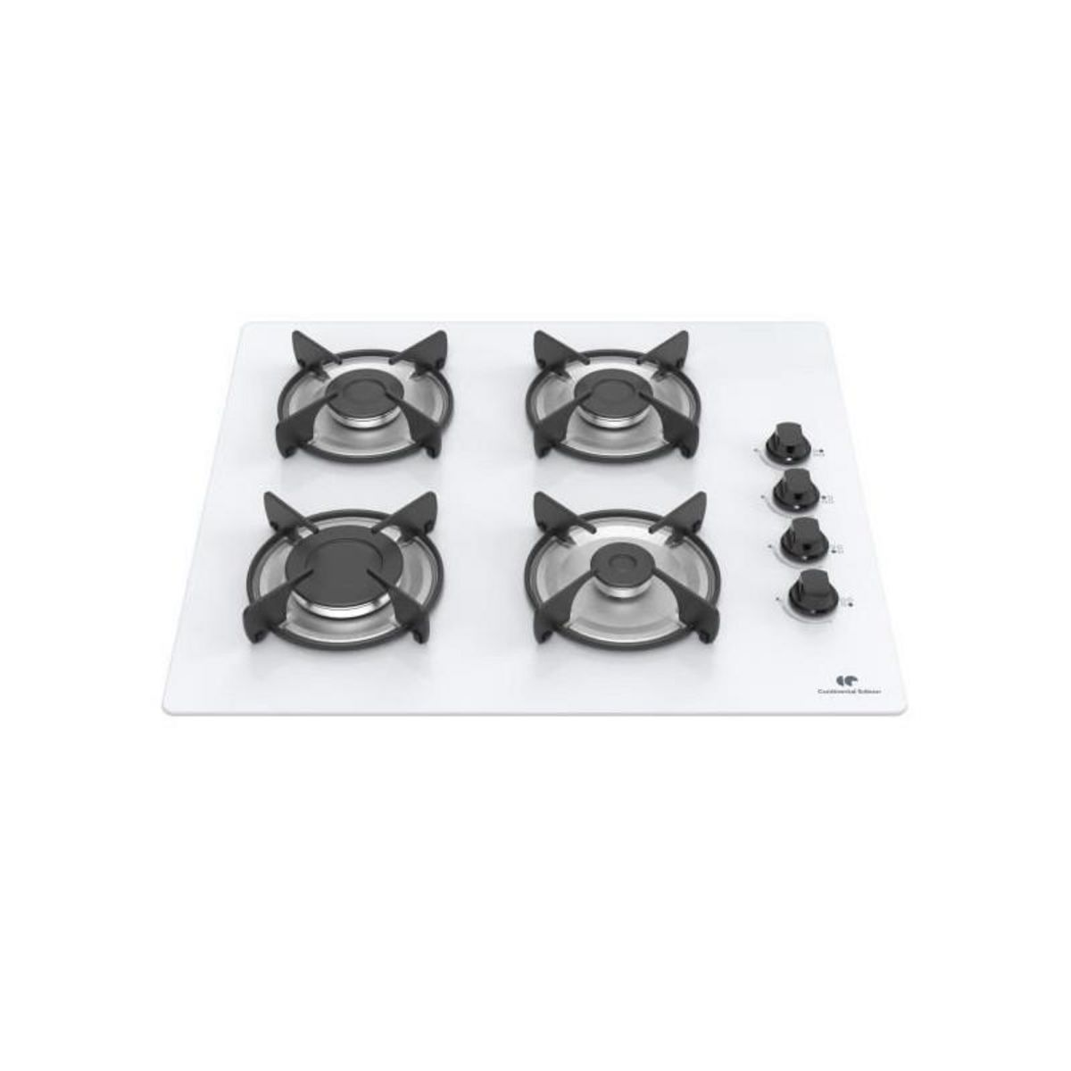 CONTINENTAL EDISON Table 4 foyers CONTINENTAL EDISON - Gaz verre blanc