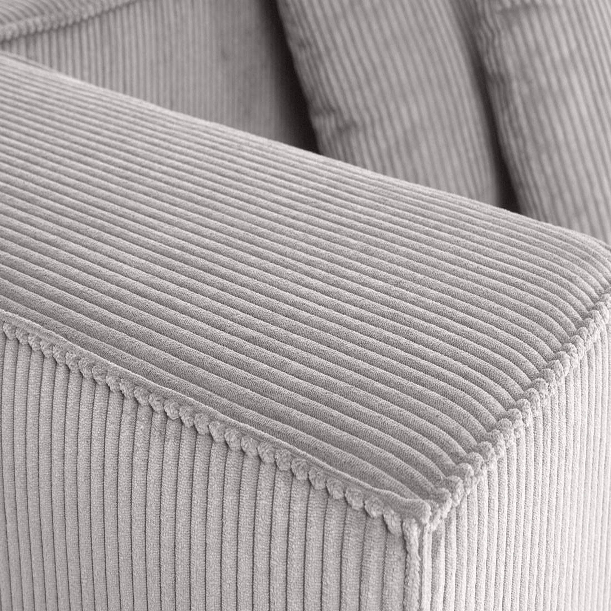 Voir la diapositive 6 : BEST MOBILIER Colombine - canapé modulable droit - 3 places - en velours côtelé
