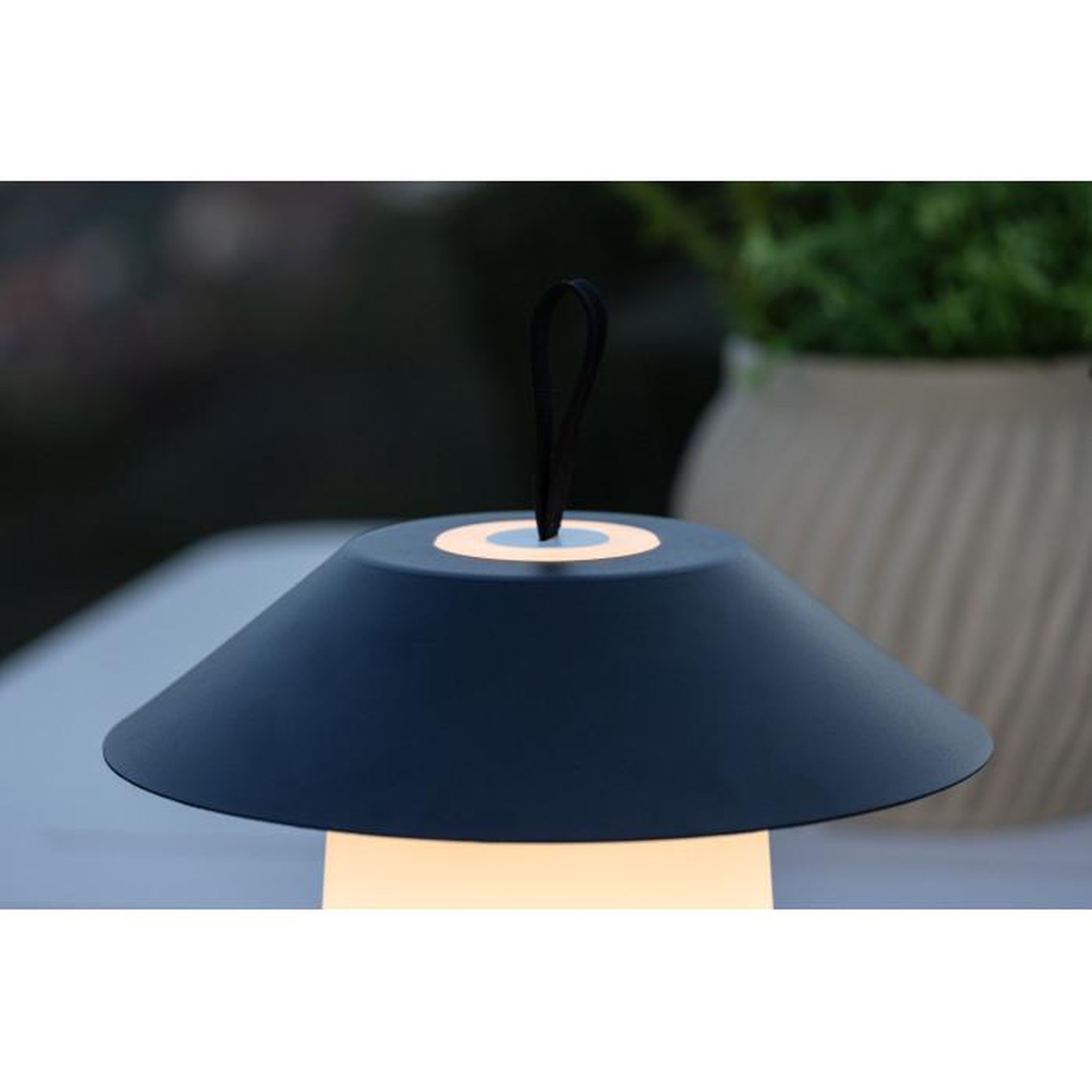 Voir la diapositive 3 : Paris Prix Lampe à Poser d'Extérieur LED  Rubu  26cm Noir