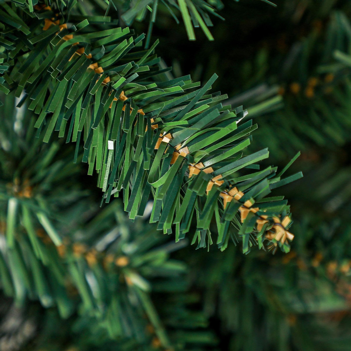 HOMCOM Sapin de Noël artificiel 180 cm slim avec support en acier pliable, 479 branches épines, décoration de Noël effet réaliste, vert