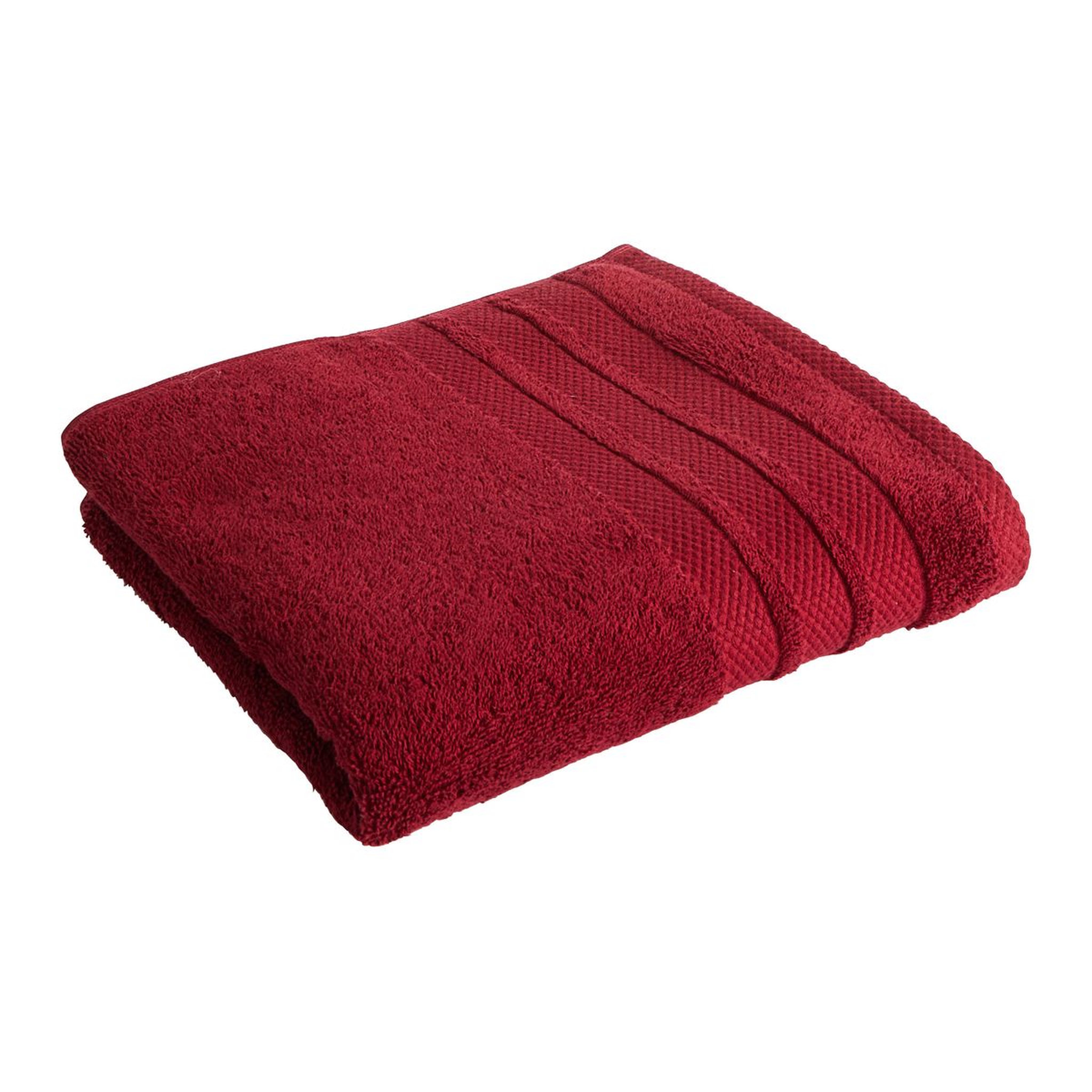 Voir la diapositive 2 : ACTUEL Maxi Drap de bain uni en coton 500 gsm