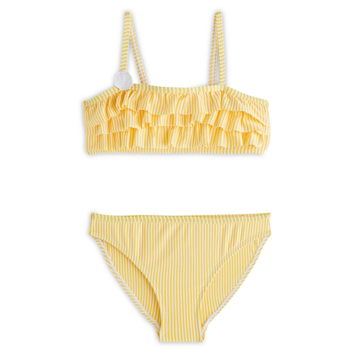 INEXTENSO Maillot de bain 2 pièces à volants fille