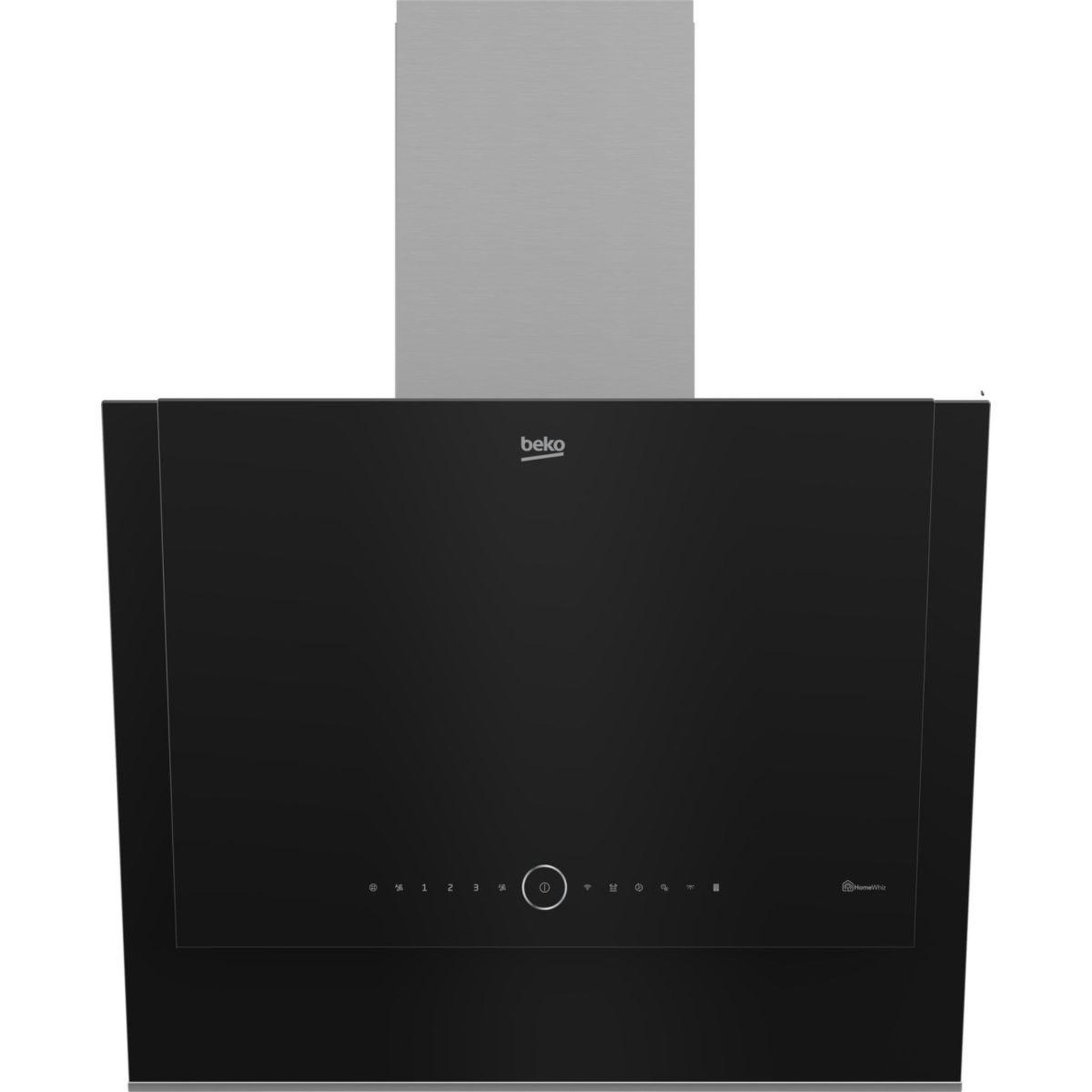 Beko Hotte décorative murale inclinée bhca67841bbhsi