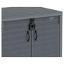 Voir la diapositive 5 : DURAMAX Armoire de rangement jardin Résine - Gris - 850L - STOREAWAY
