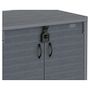 Voir la diapositive 5 : DURAMAX Armoire de rangement jardin Résine - Gris - 850L - STOREAWAY