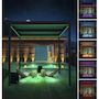 Voir la diapositive 2 : Habitat et Jardin Pergola bioclimatique avec led  Windsor premium  en aluminium 3 x 4 - Gris