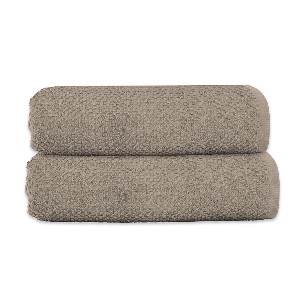 GUY LEVASSEUR Lot 2 serviettes de bain 70x140 coton éponge