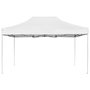 Voir la diapositive 2 : VIDAXL Tente de reception pliable Aluminium 4,5x3 m Blanc