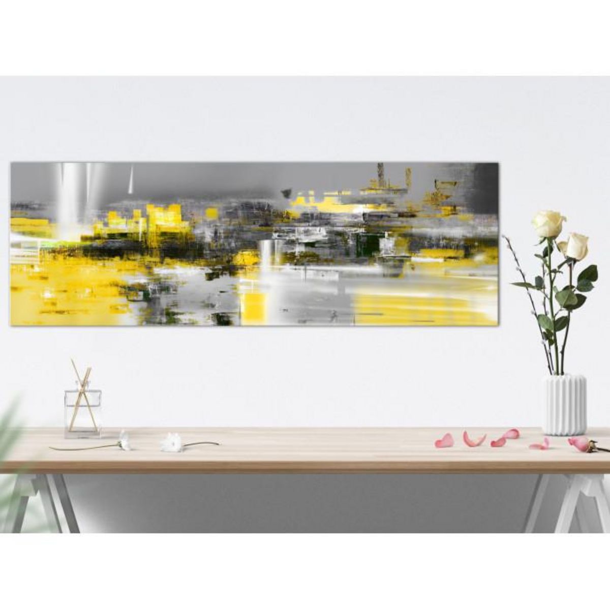 Paris Prix Tableau Imprimé  Yellow Andromeda Narrow