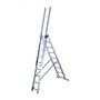 Voir la diapositive 1 : HAILO Echelle 3 plans 6m70 en aluminium - HOBBYSTEP