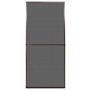 Voir la diapositive 2 : VIDAXL Moustiquaire a charniere pour portes Marron 100x215 cm