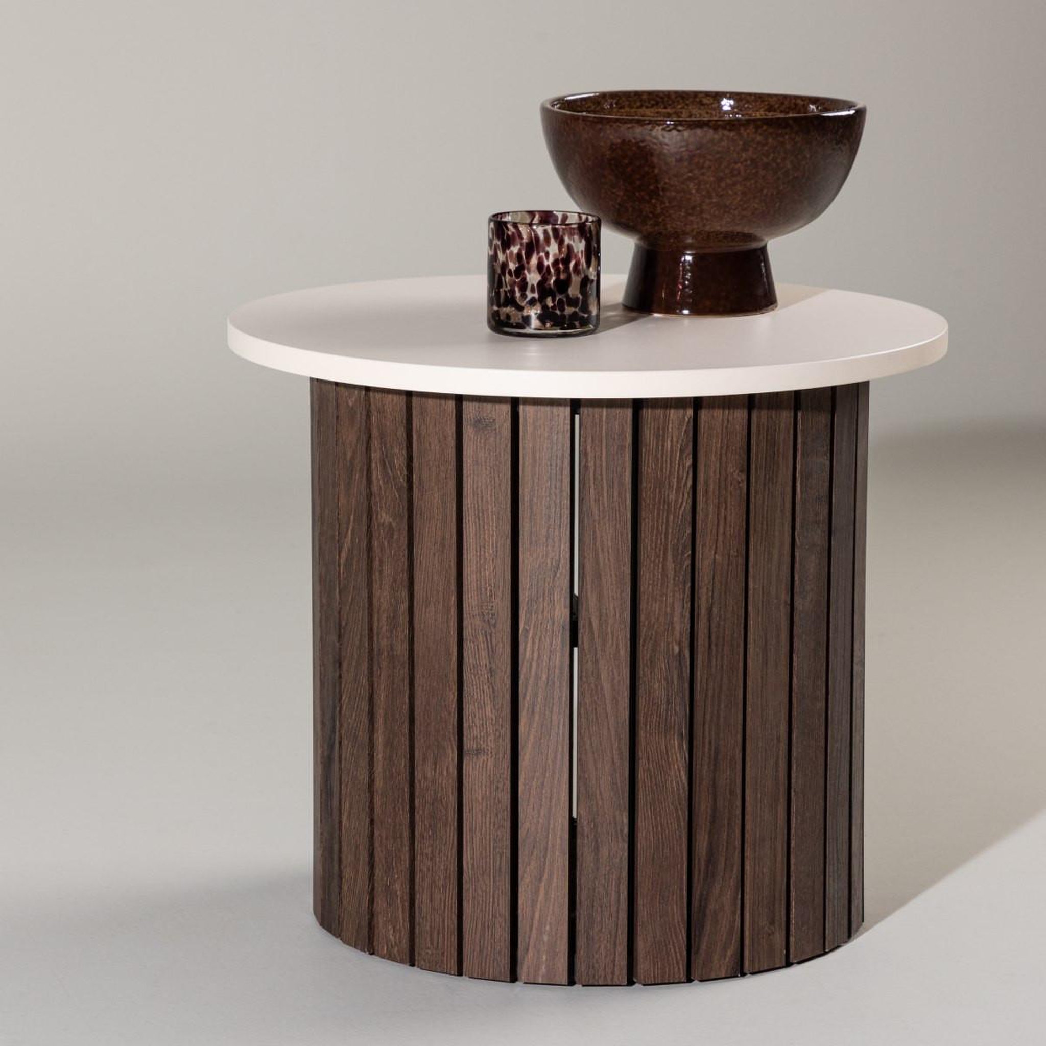 Voir la diapositive 4 : Paris Prix Table d'appoint design  visingsö  52cm beige