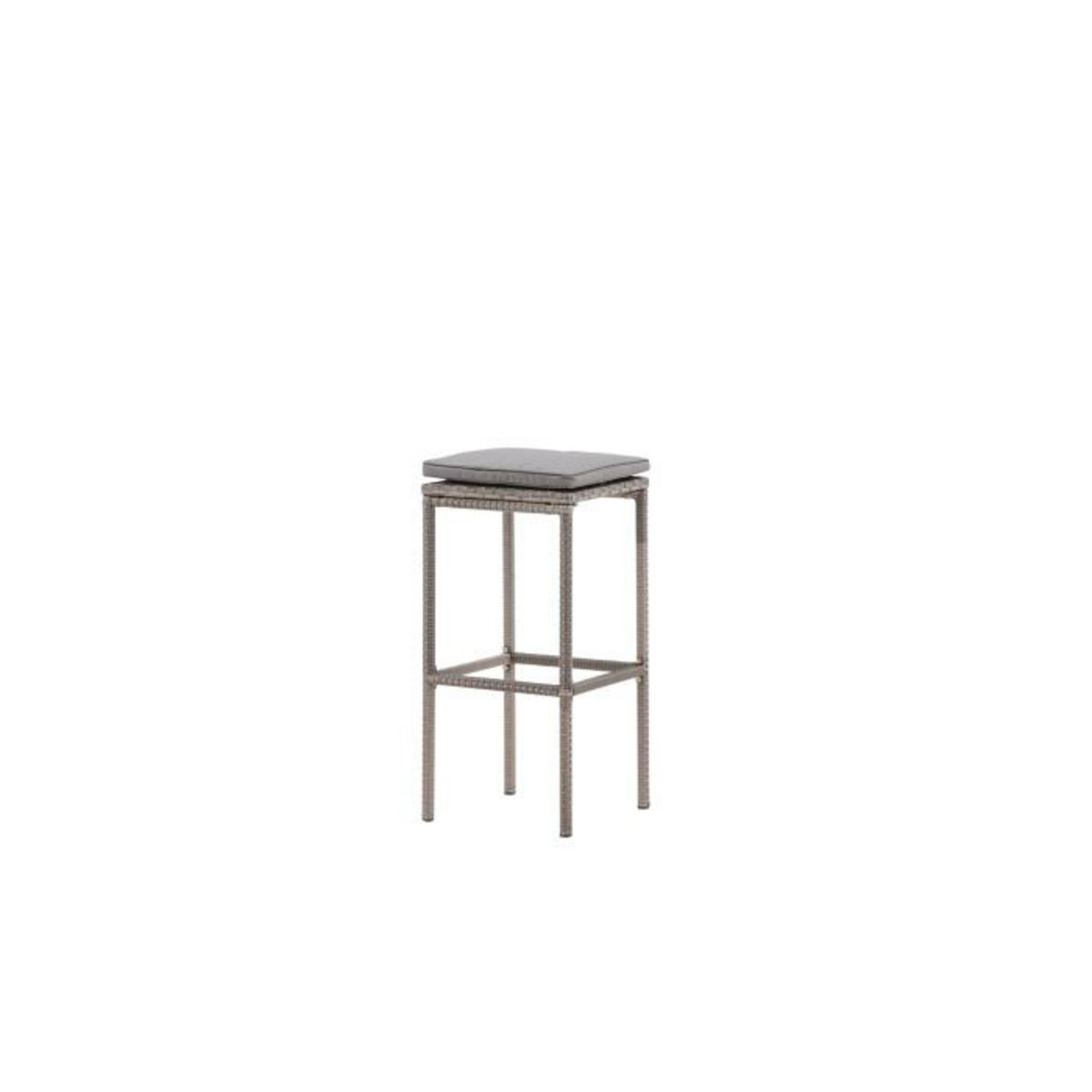 Paris Prix Tabouret de Bar de Jardin  Alo  76cm Gris