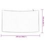 Voir la diapositive 6 : VIDAXL Filet pour remorque avec corde elastique blanc 2,7x1,5 m PP