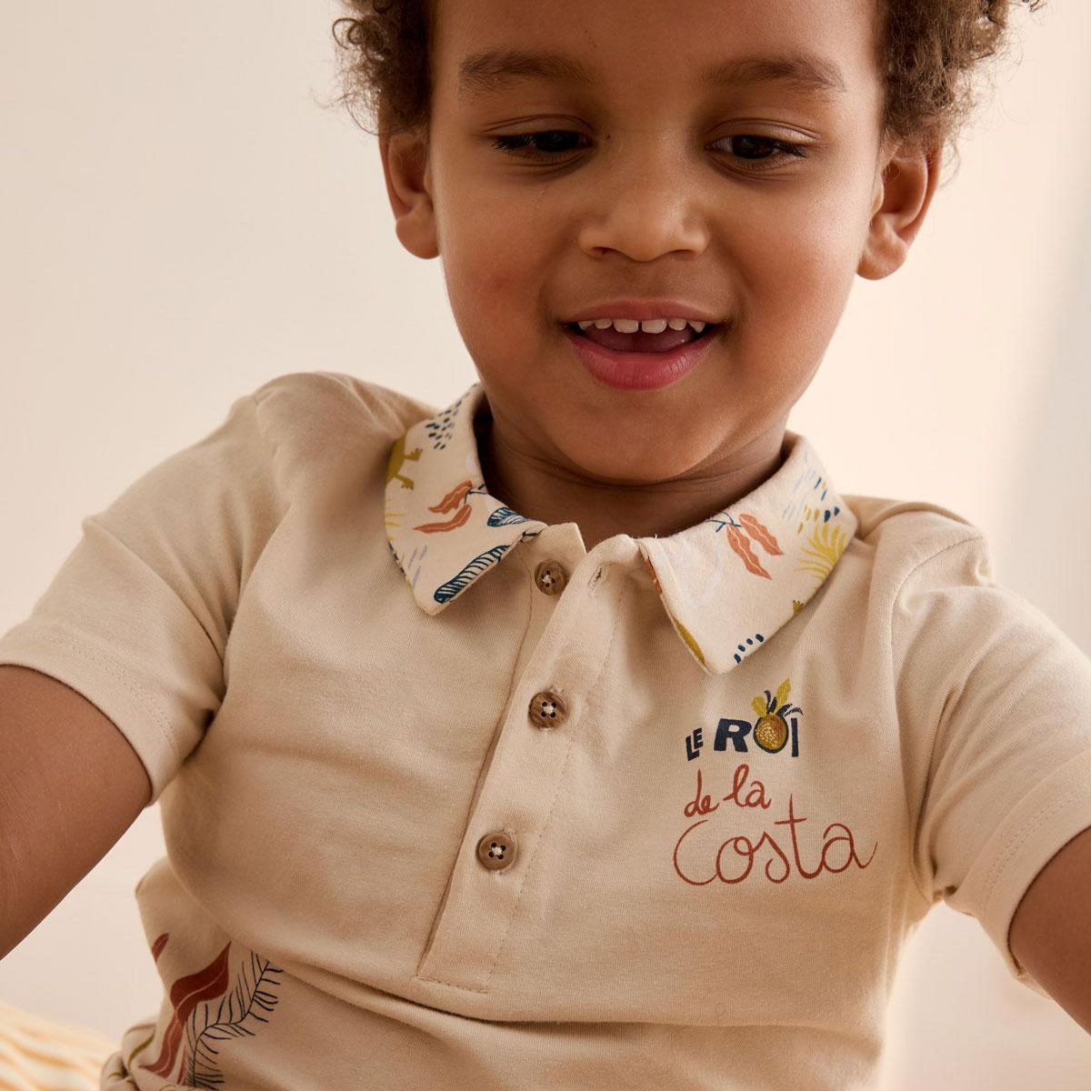 Petit Béguin Polo enfant Costa