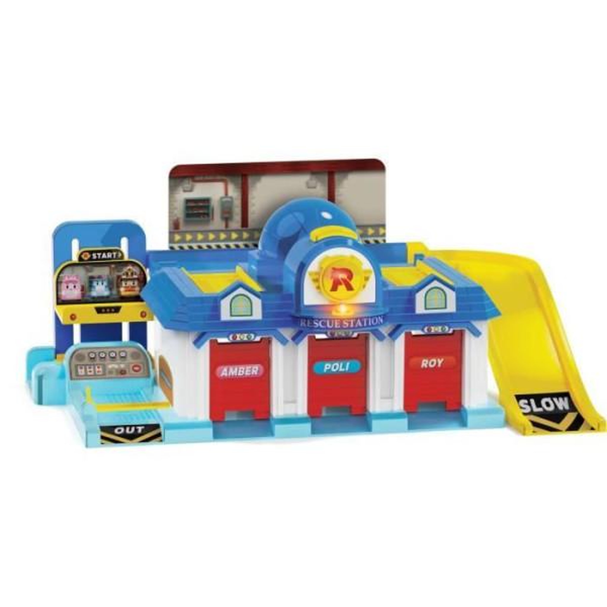 Voir la diapositive 2 : SILVERLIT Playset QG - Garage mini véhicules - SILVERLIT - 1 véhicule inclus - Des 3 ans